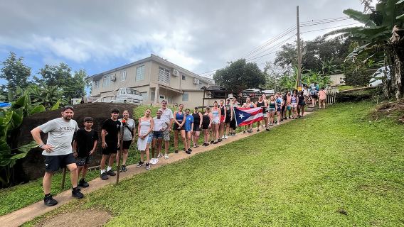 El Yunque Rainforest- Water Slide, Luquillo Beach Guided Tour