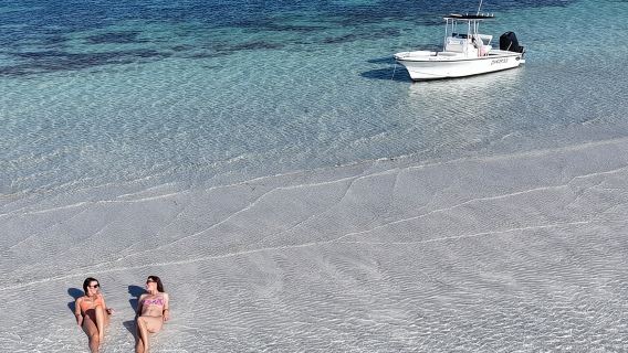 Private 6-person Sandbar & Snorkeling Charter