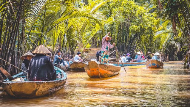 Całodniowa wycieczka do delty Mekongu z Ho Chi Minh City z transferem i lunchem