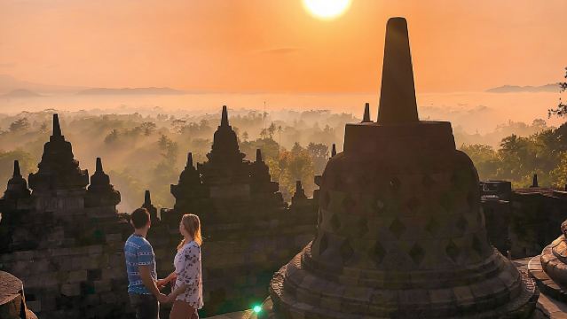 Yogyakarta: Borobudur-tempel beklimmen en Prambanan-tempelreis