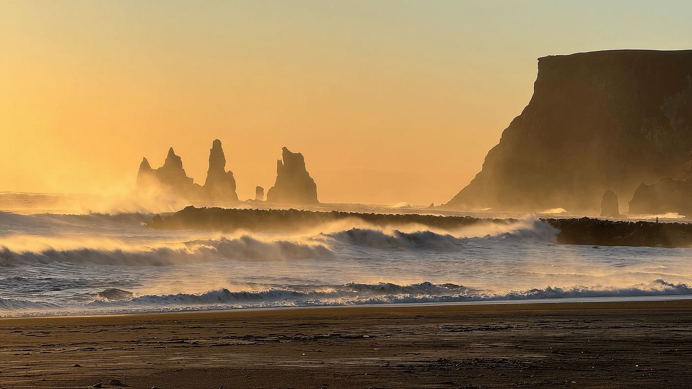 Reykjavik: escursione sulla costa meridionale e sul ghiacciaio Solheimajökull