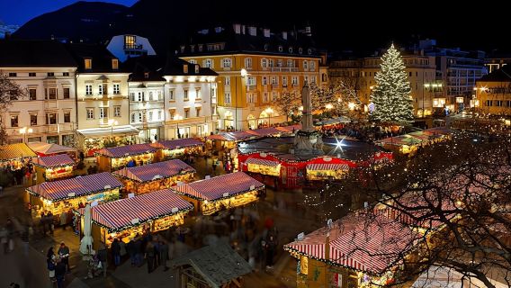 Bolzano Christmas street food tour