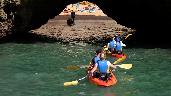 Albufeira Kayak Tour – Relaxing Trip with 2 Guides