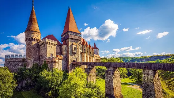 Turda Salt Mine, Corvin Castle and Alba Fortress from Cluj