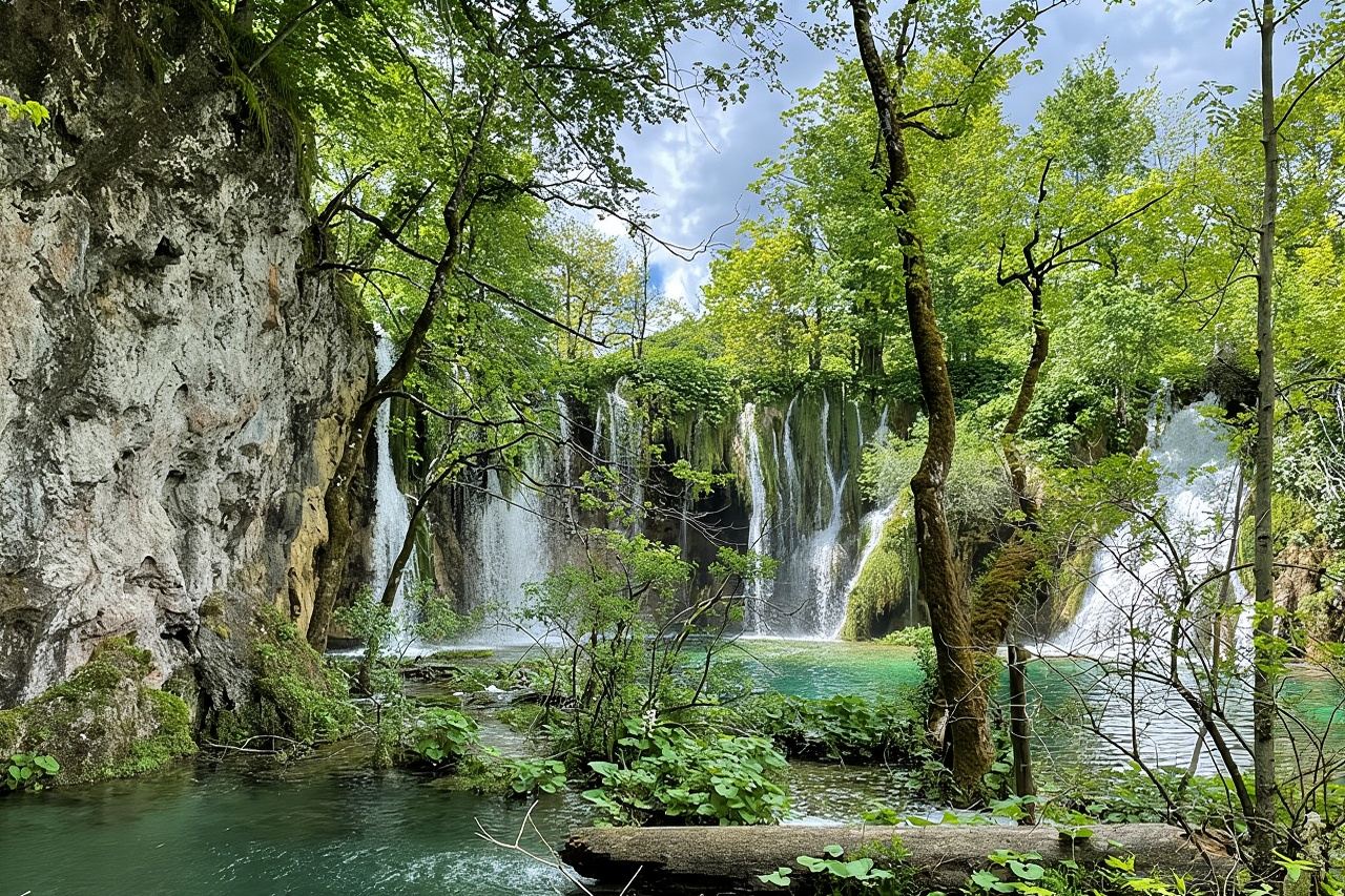 Plitvice Lakes with Ticket & Rastoke Tour from Zagreb 