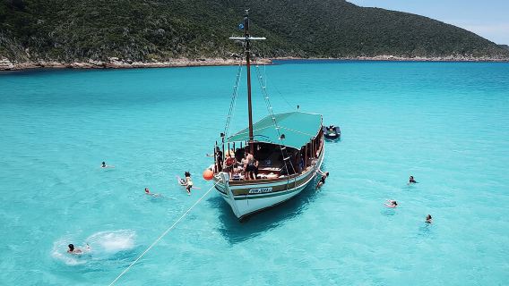 Gita in barca Don Juan ad Arraial do Cabo