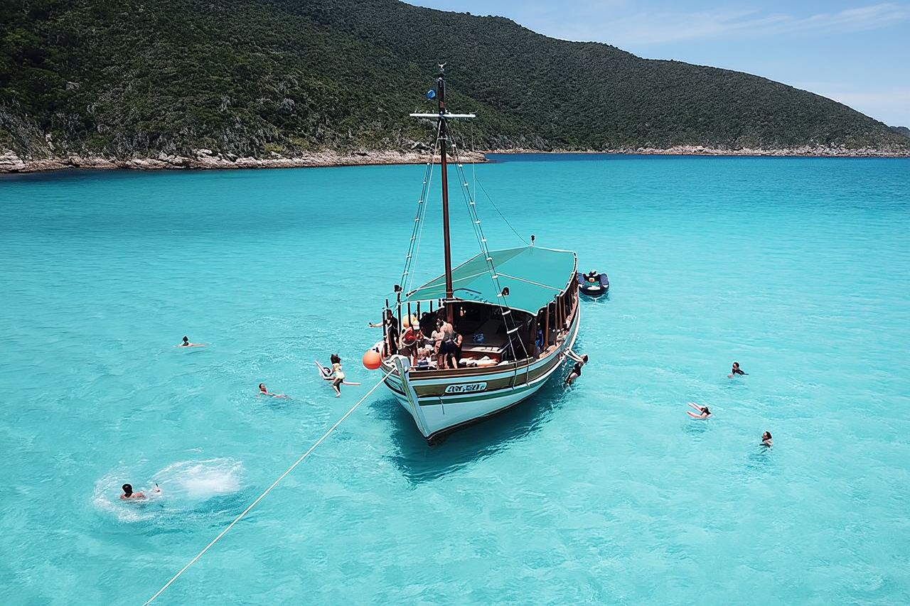 Paseo en Barco Don Juan en Arraial do Cabo