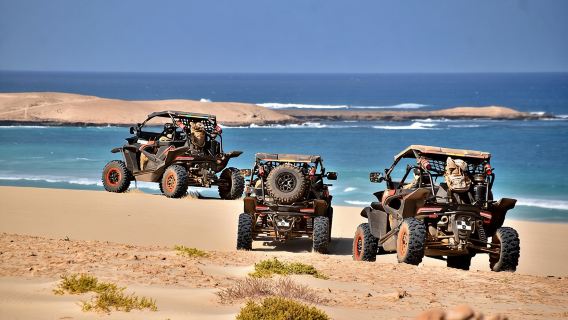 Mezza giornata fuoristrada a Santa Monica, Boa Vista, Capo Verde