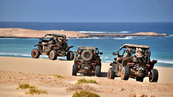 Halbtagesausflug mit Geländewagen zur Santa Monica auf Boa Vista, Kap Verde
