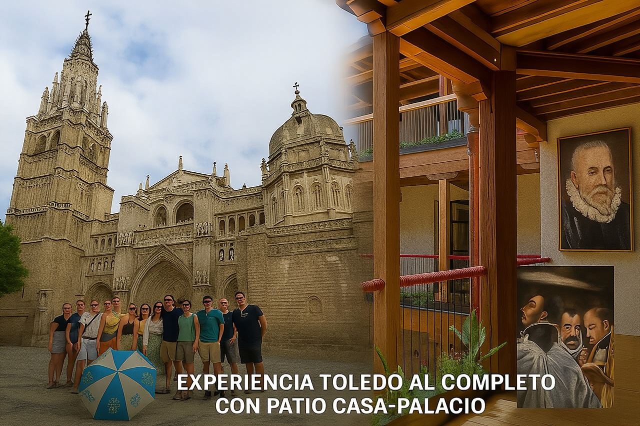 Tour completo por Toledo con la Casa Patio-Palacio