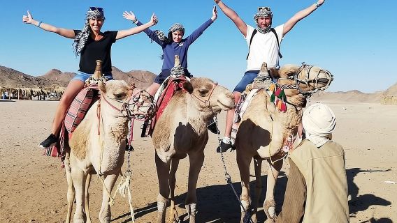 Hurghada-Safari-Tour: Quad, Buggy, Jeep, Kamel, Abendessen und Show