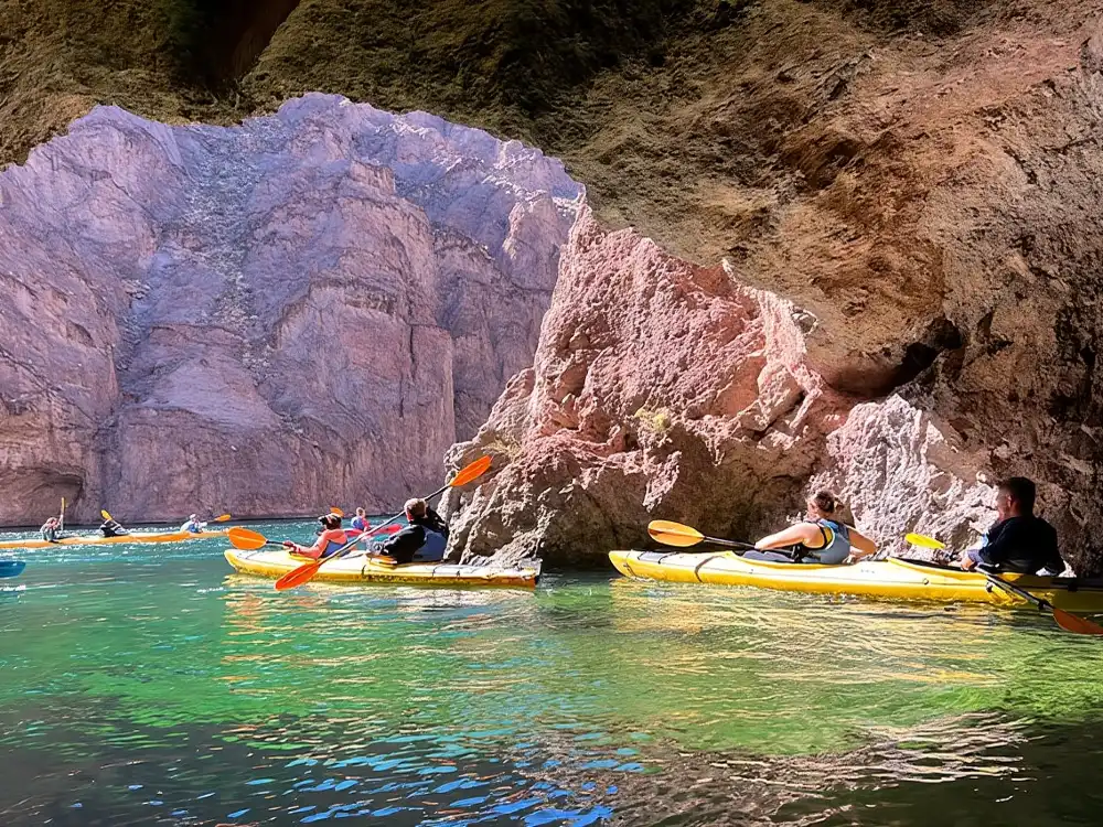 Emerald Cave Kayak Experience with Optional Las Vegas Shuttle