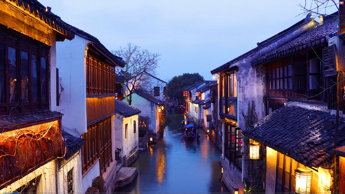 Suzhou Night Tour Must-Do: Zhouzhuang Ancient Town & 'Only Zhouzhuang' Performance