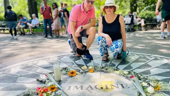 NYC Central Park guided Pedicab Tour - 1 hour