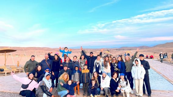 Marrakech : Quad dans le désert d'Agafay et dîner-spectacle