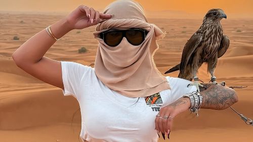Morning Red Dunes Buggy (30m) + Camel & Falcon for 2 people Day Tours 1