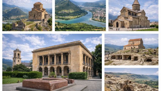 From Tbilisi : Mtskheta, Jvari, Gori & Uplistsikhe Day Trip