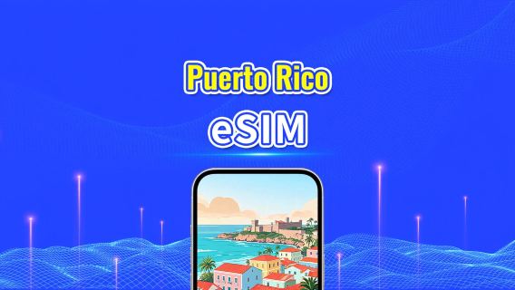 Puerto Rico eSIM | 4G | Gói ngày/gói lưu lượng | Tính phí theo 24 giờ | 5-30 ngày | Mã QR