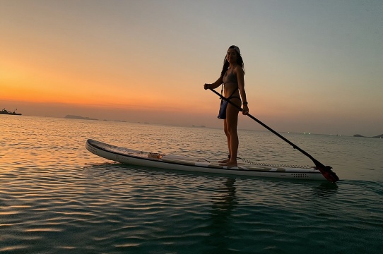 蘇梅日落直立板 (SUP) 導覽