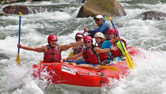 Whitewater Rafting Class 2-3 Balsa River from La Fortuna