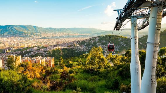 Private Stadtführung durch Comuna 13 und die Innenstadt von Medellín