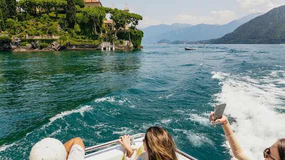 Lake Como and Bellagio with Private Boat Cruise Included