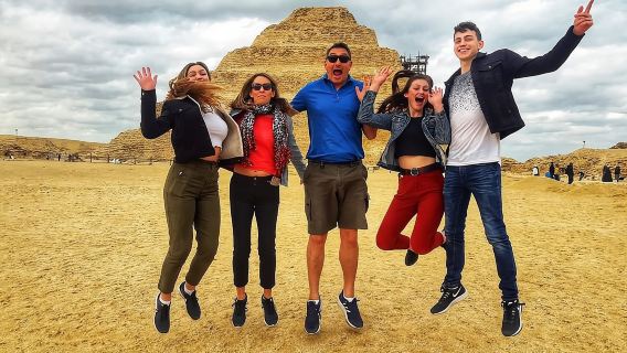 Giza pyramids, Sakkara and Memphis private tour