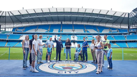 Il tour dello stadio del Manchester City