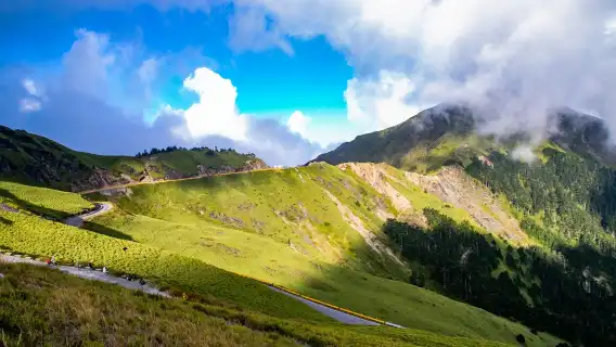 1-day tour to Qingjing Farm and Hehuan Mountain in Nantou, Taiwan [Departing from Taichung City] | Join-in tour buy 1 get 1 free