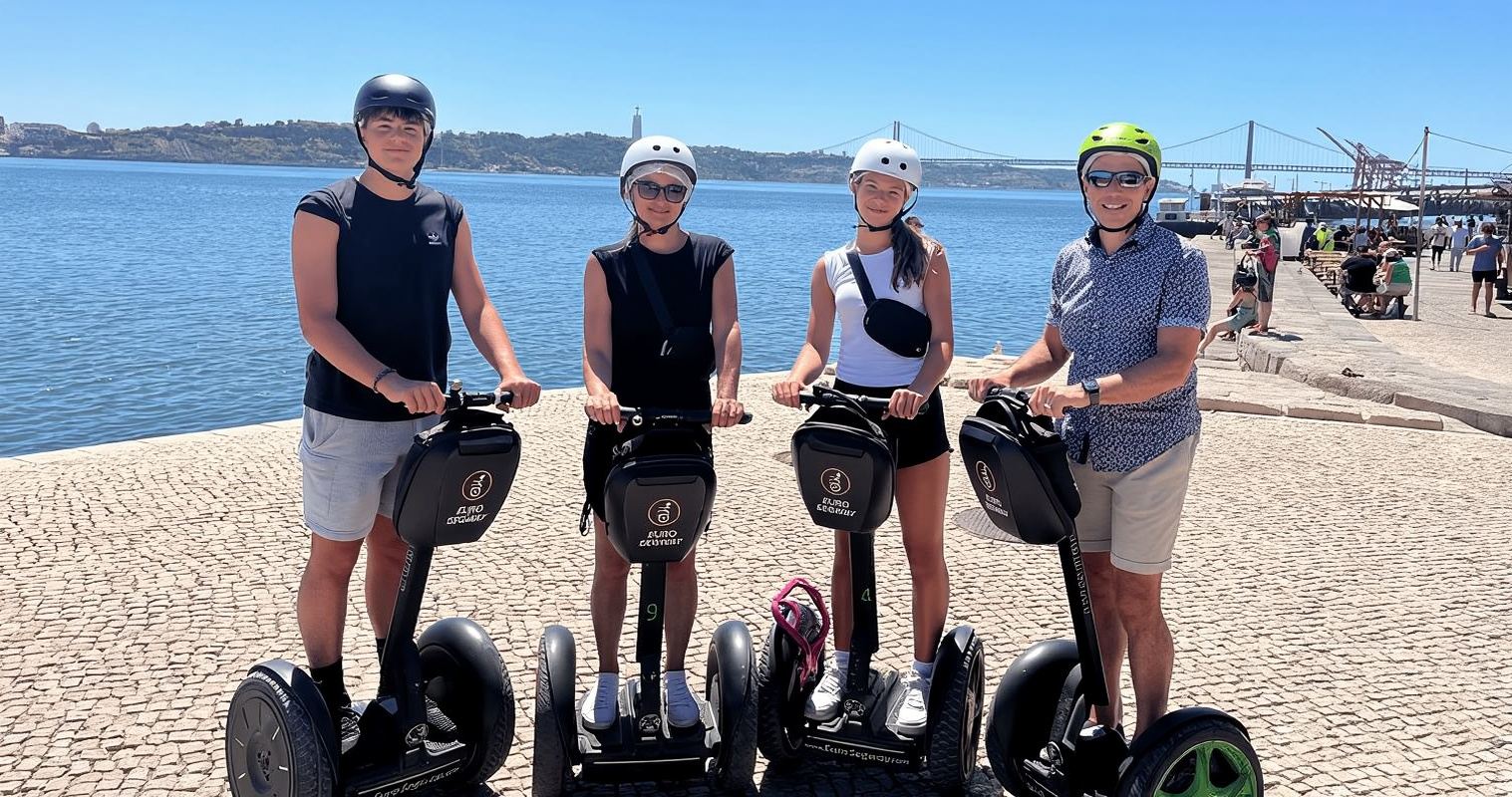Lisbon: Guided Riverside Segway Tour