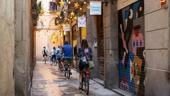 Tour in Bicicletta Fuori dai Percorsi Turistici di Barcellona