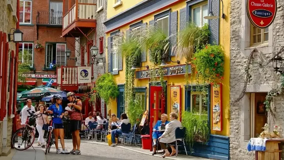 Dufferin Terrace + Quartier Petit Champlain + Jacques-Cartier Park 1-day tour|admission ticket not included