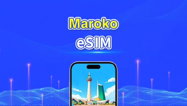 Maroko eSIM | 4G | Pakiety dzienne/pakiety danych | 1-30 dni | Rozliczanie 24-godzinne | Kod QR