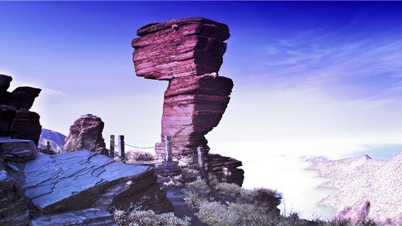 Fanjingshan, Red Cloud Golden Summit, Mushroom Stone Private Guided One-Day Tour from Guiyang