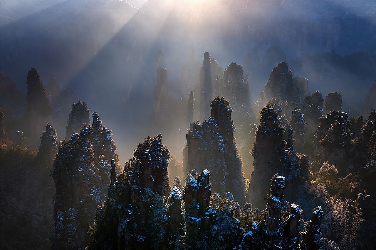 Tour privato di un giorno intero al Monte Avatar da Zhangjiajie