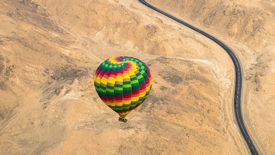 Hot Air Balloon Ride in Luxor Egypt with Transfers Included