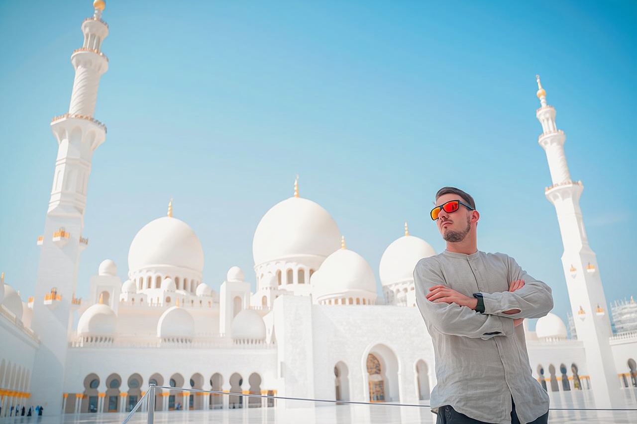 Da Abu Dhabi: Grande Moschea, Palazzo Qasr Al Watan e Torre Etihad