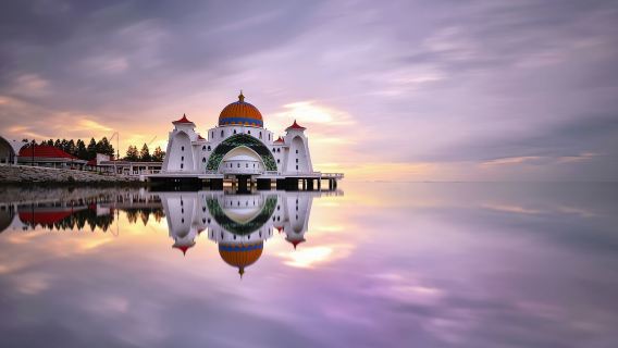 新加坡-馬六甲海峽清真寺+旋轉塔+歷史博物館包車行程可調