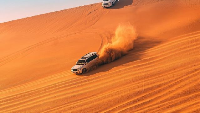 Dubaï : Safari avec dîner barbecue, balade à dos de chameau et spectacles.