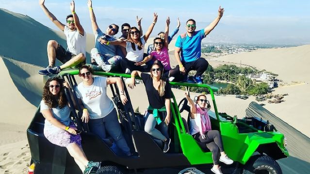 Wine, Pisco and Dune Buggy Experience