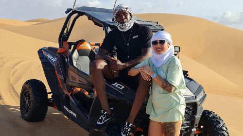 Dubai Morning Buggy Dunes Safari with Sandboarding & Camel Ride Day Tours 4