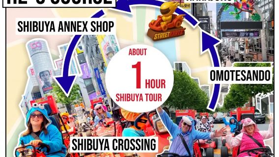 Street Kart | Tokyo Shibuya Street Go-Kart Experience - Shibuya Store