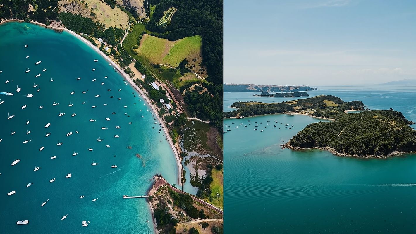 Auckland: Rotoroa Island and Man O'War Vineyard Combo Tour