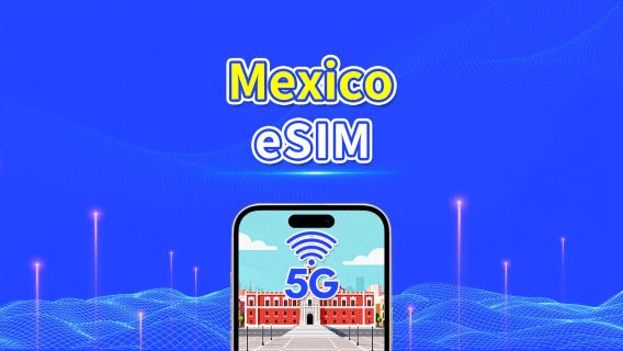 Mexico eSIM | 5G/4G | Daily/Data Package | High-Speed Data | 24-Hour Validity | 1-30 Days | QR Code