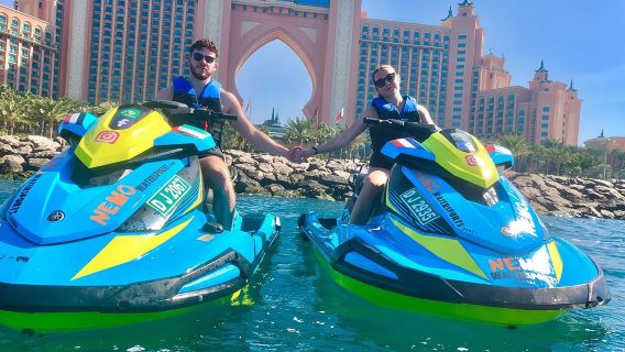 Dubai 1h Jet Ski, Burj Al Arab, Atlantis, Ice Cream, Photo, Video