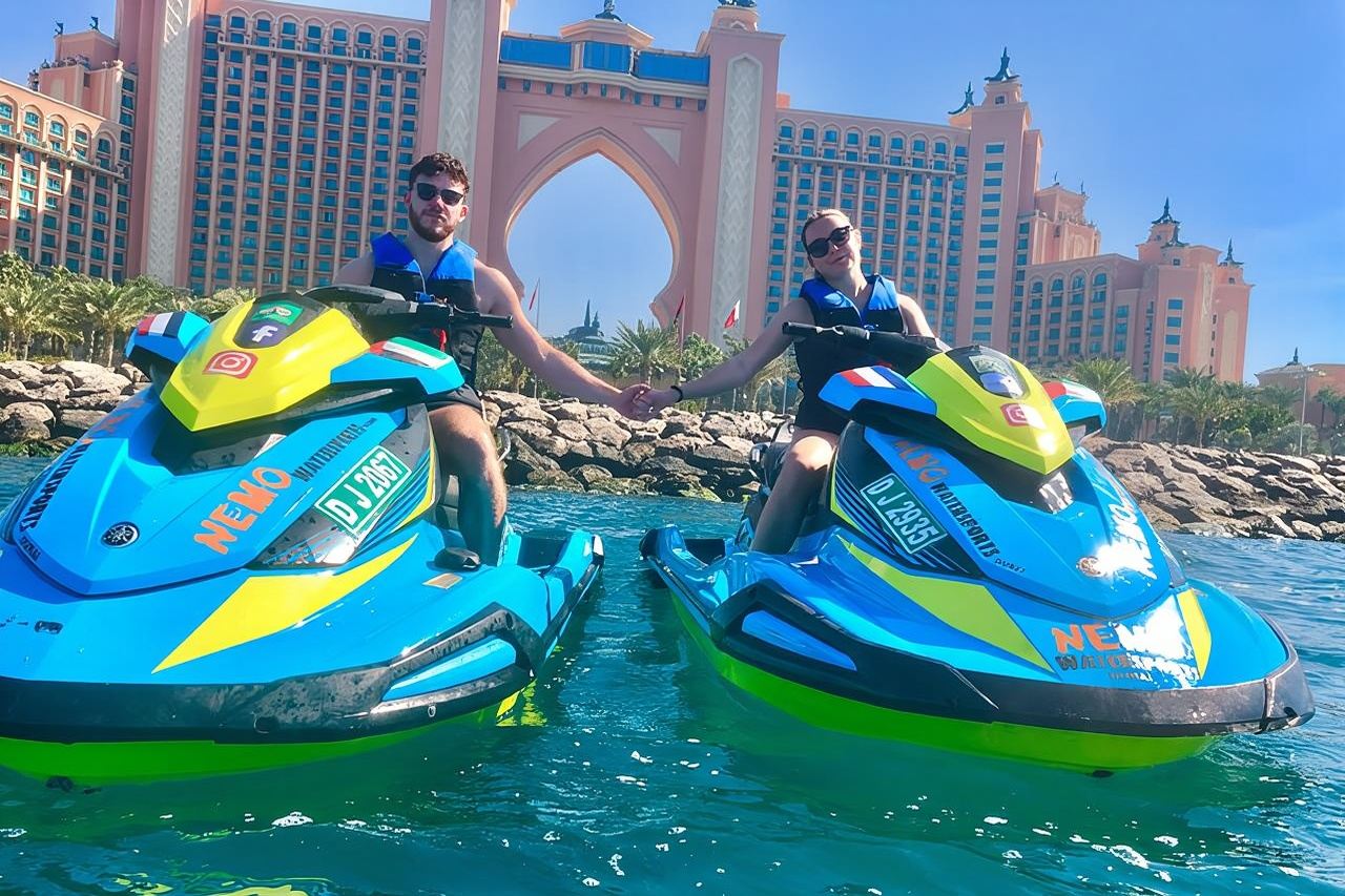 Dubai 1h Jet Ski, Burj Al Arab, Atlantis, Ice Cream, Photo, Video
