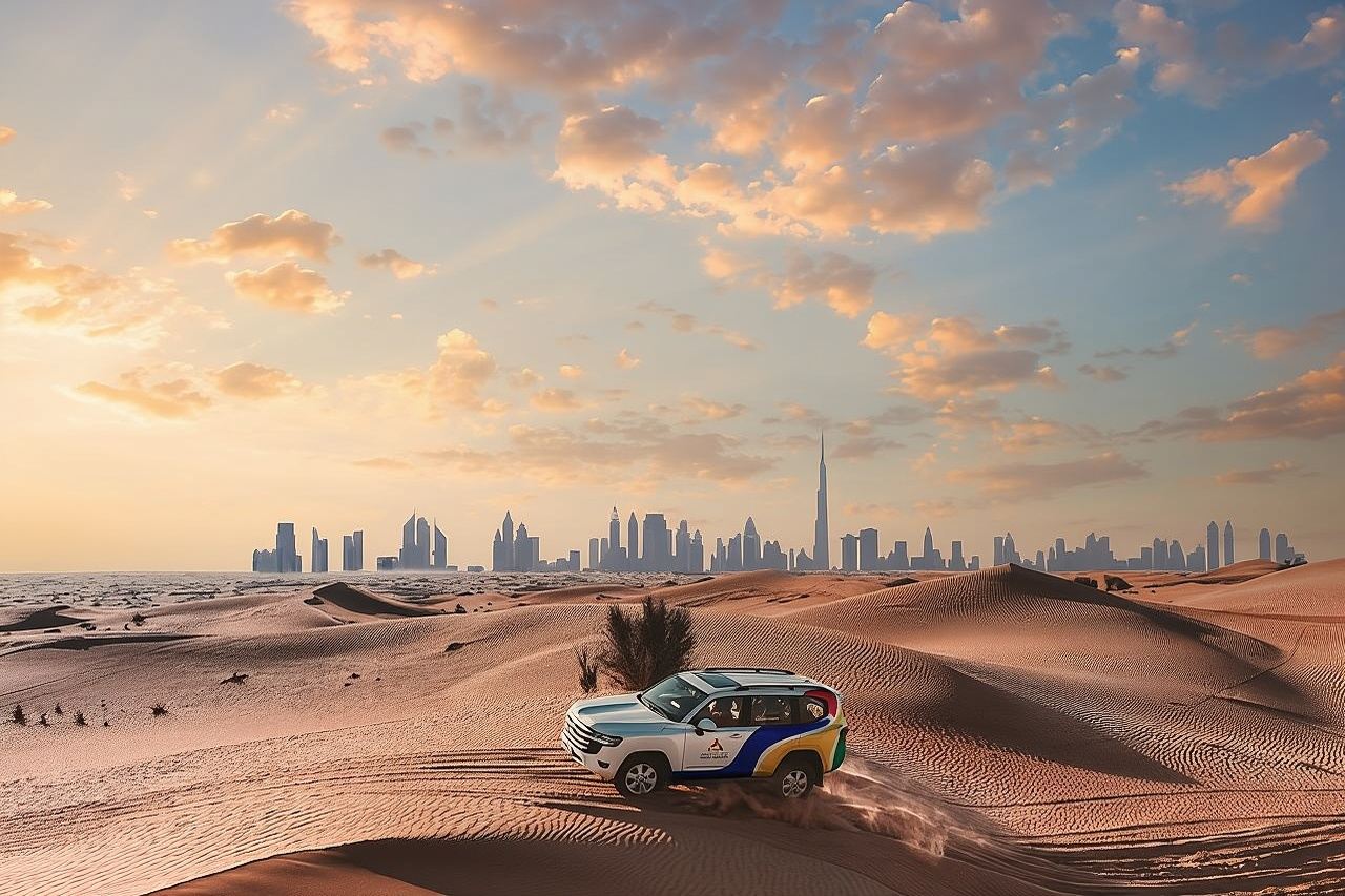 Dubai Red Dunes Safari: Dune Bashing, Camel Ride & Breakfast