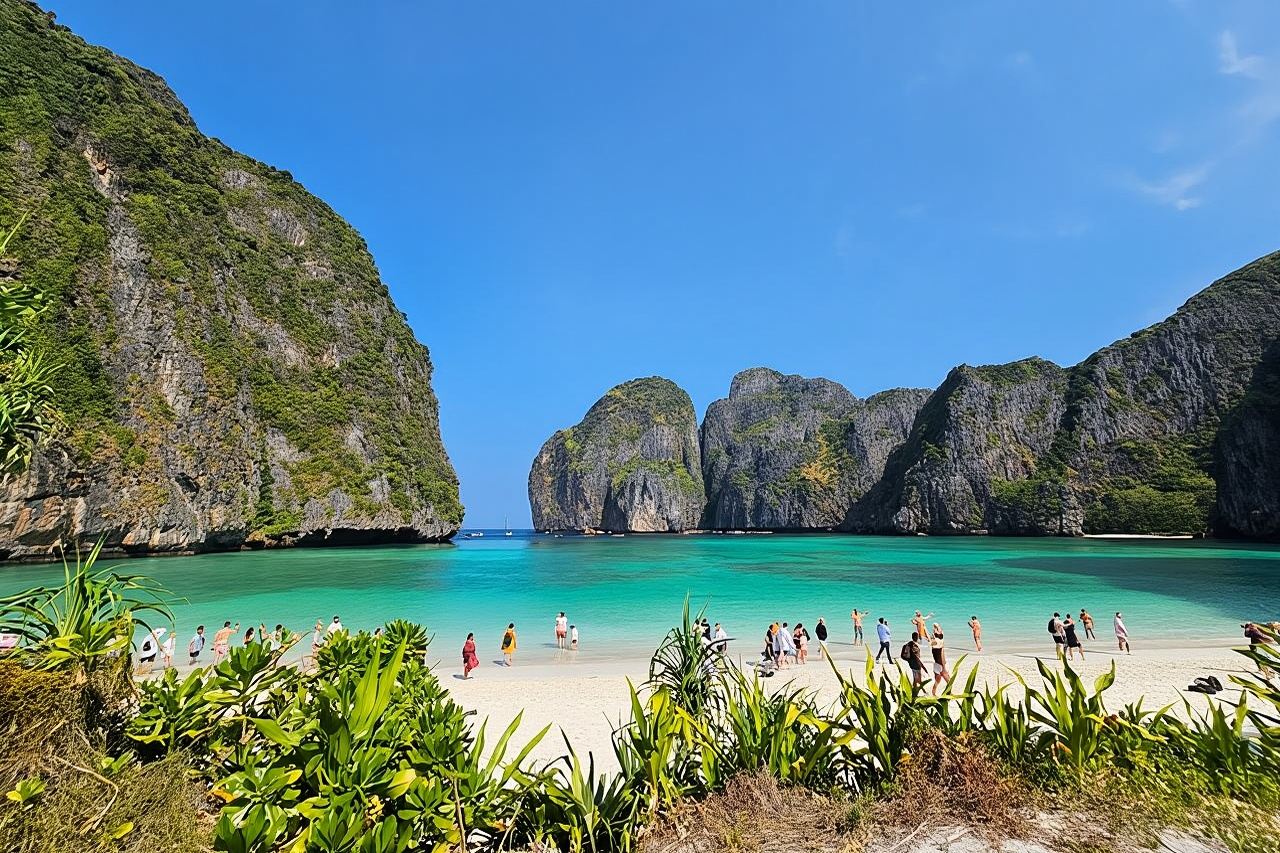 Phi Phi Leh, Phi Phi Don, Isola di Bamboo (in motoscafo) per l'intera giornata