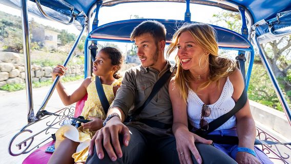 Lawatan Sehari Tuk Tuk dengan Chauffeured Gozo All Inclusive - Blue Lagoon