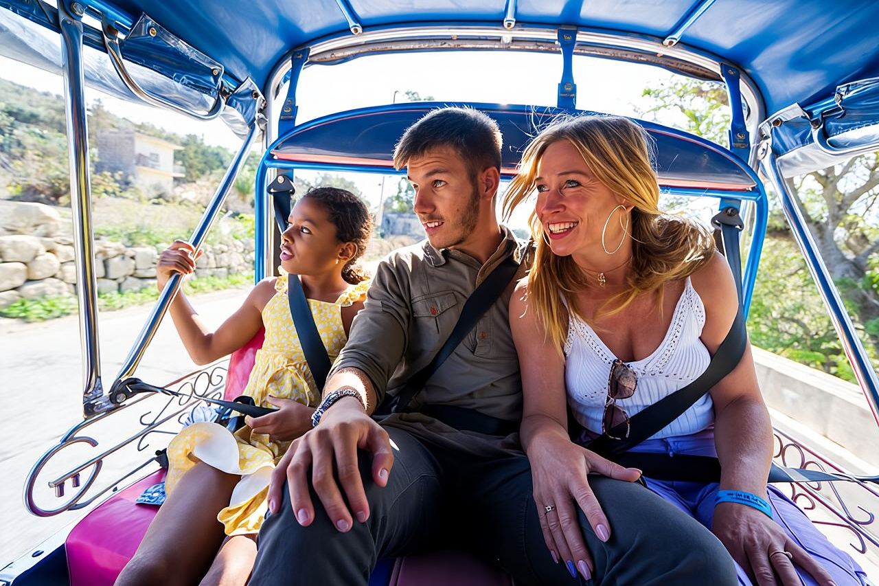 Gozo All Inclusive Chauffeured Tuk Tuk Day Tour - Blue Lagoon